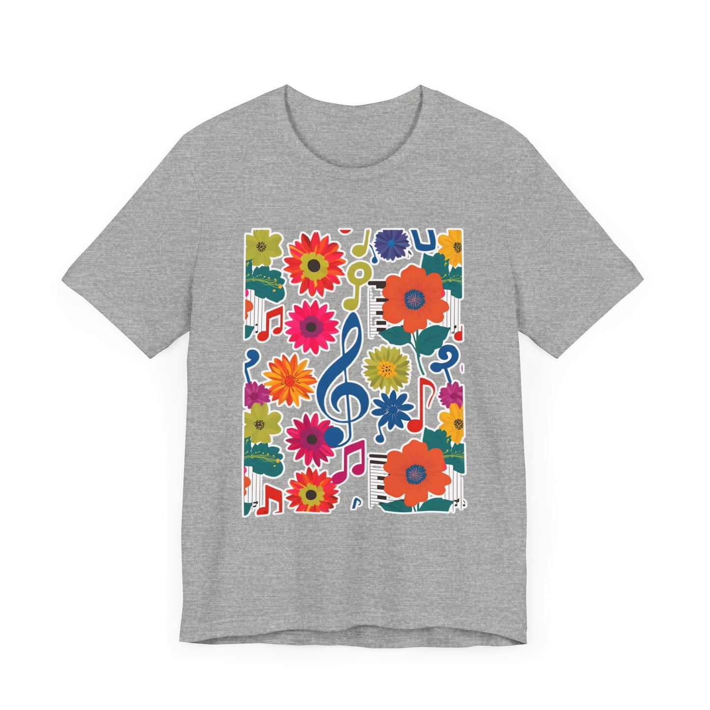 Flower and Music VII T-Shirt