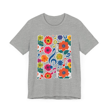 Flower and Music VII T-Shirt