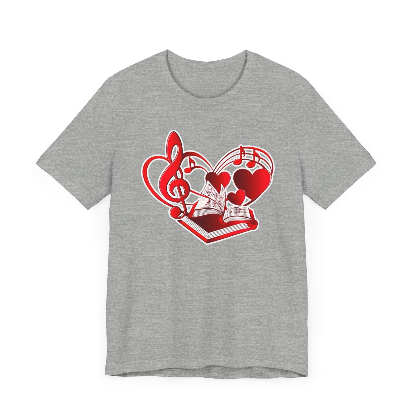 Heart, Music and Books II T-Shirt