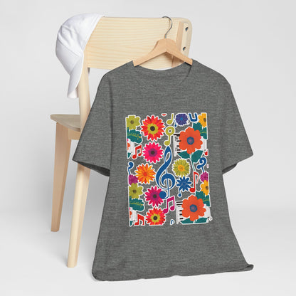 Flower and Music VII T-Shirt