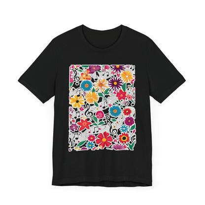 Flower and Music VI T-Shirt