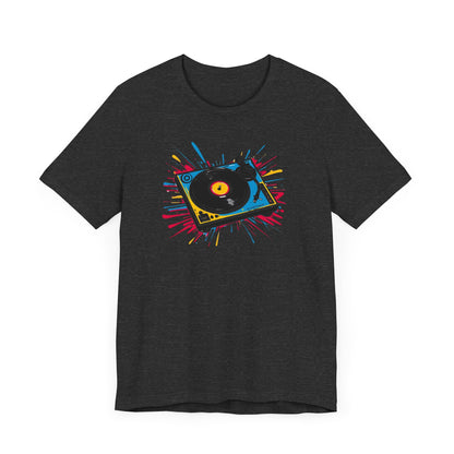 Colorful Vinyl Record T-Shirt