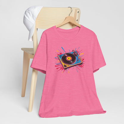 Colorful Vinyl Record T-Shirt
