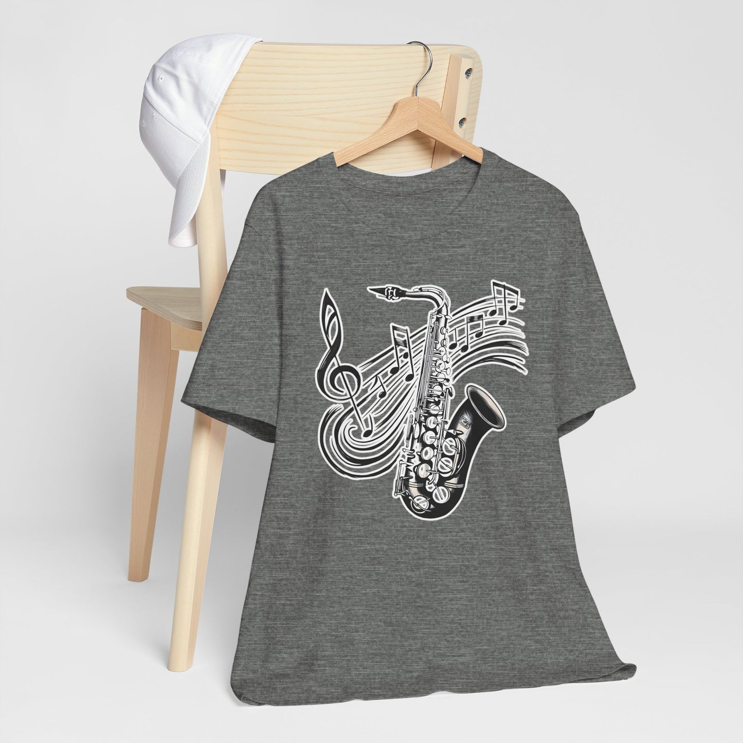 Note Saxophone T-Shirt