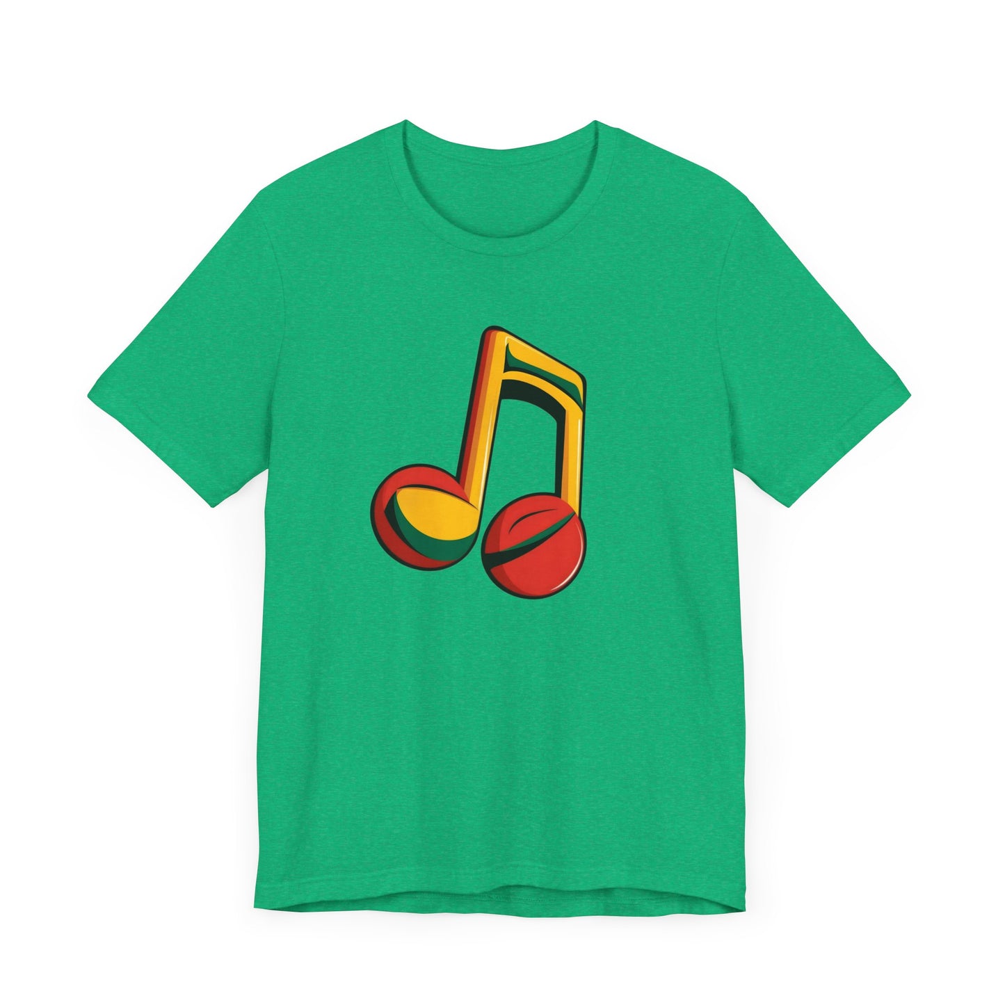 Colorful Music Note T-Shirt