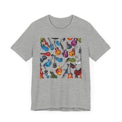 Colorful Multiple Guitars T-Shirt