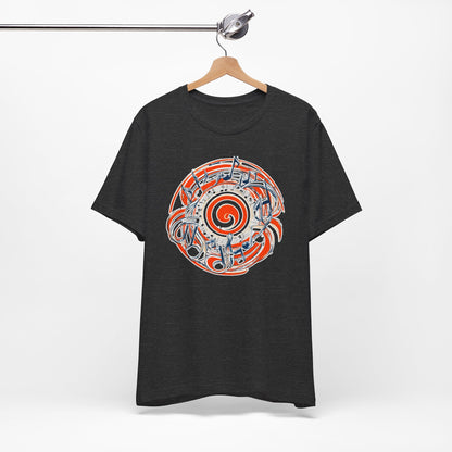 Round Music Note T-Shirt