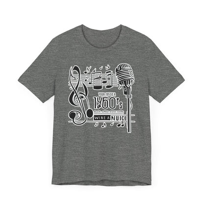 Music Note and Microphone T-Shirt