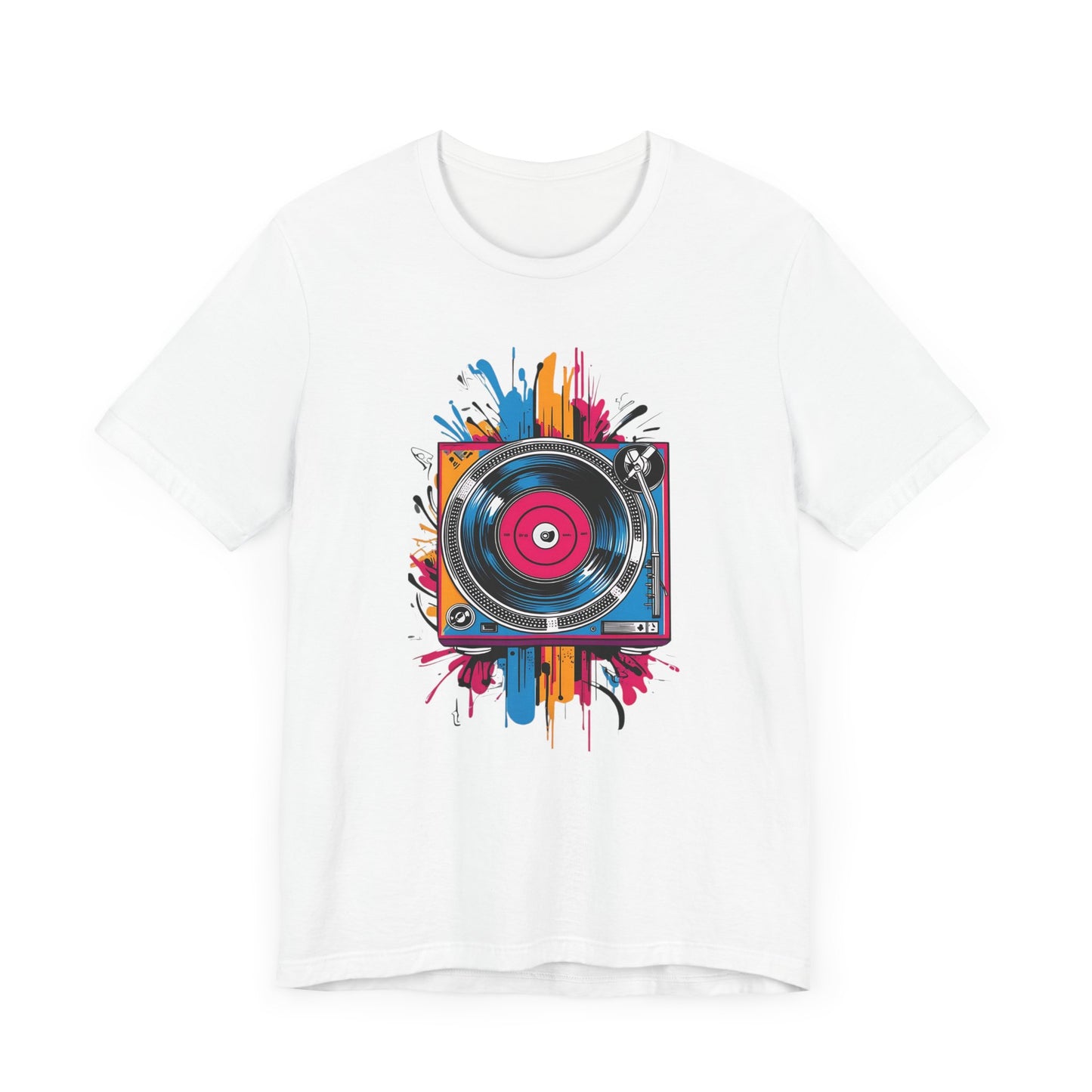 Neon Vinyl Record T-Shirt