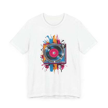 Neon Vinyl Record T-Shirt