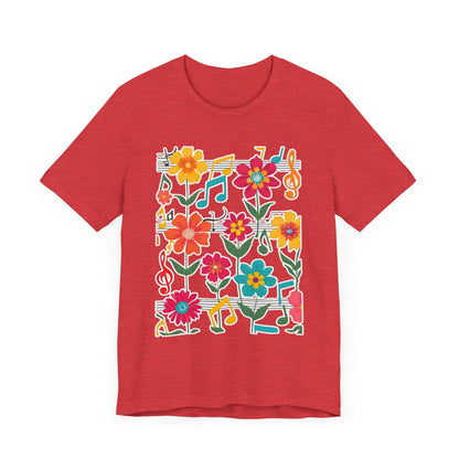 Flower and Music IV T-Shirt