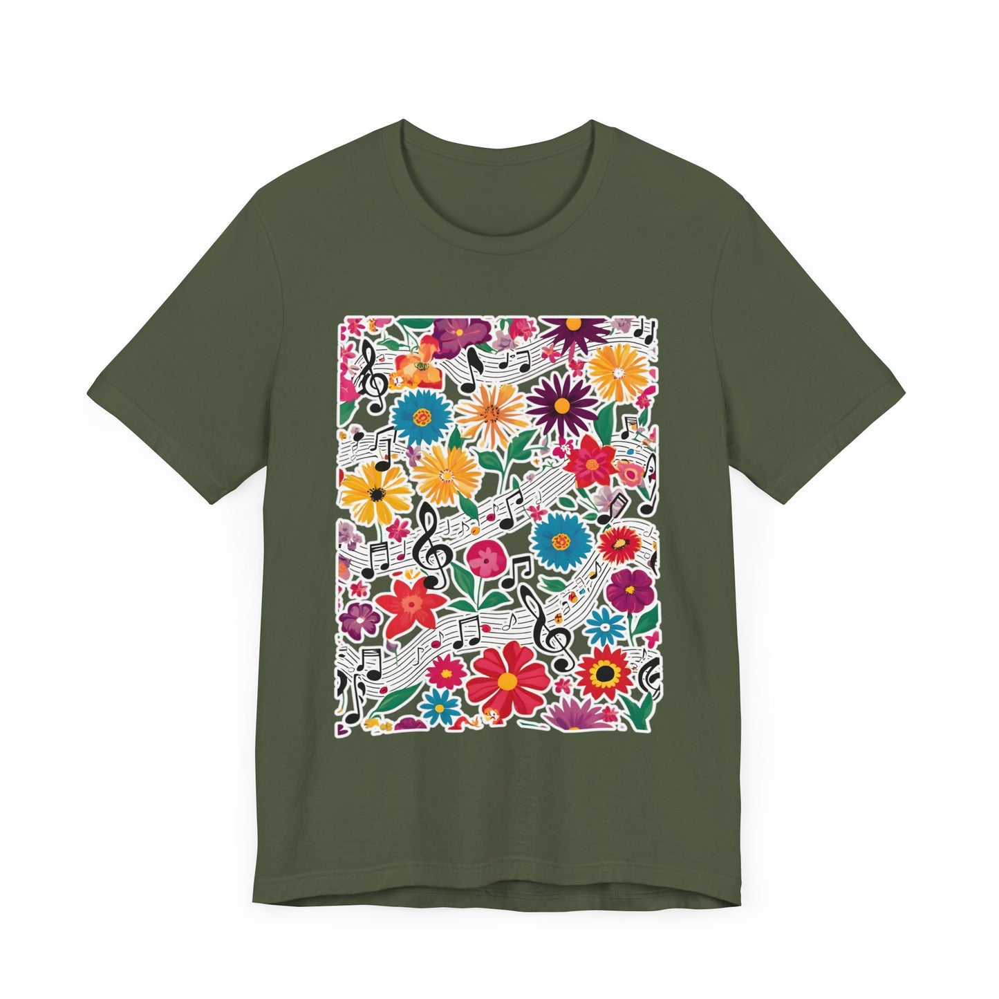 Flower and Music VI T-Shirt