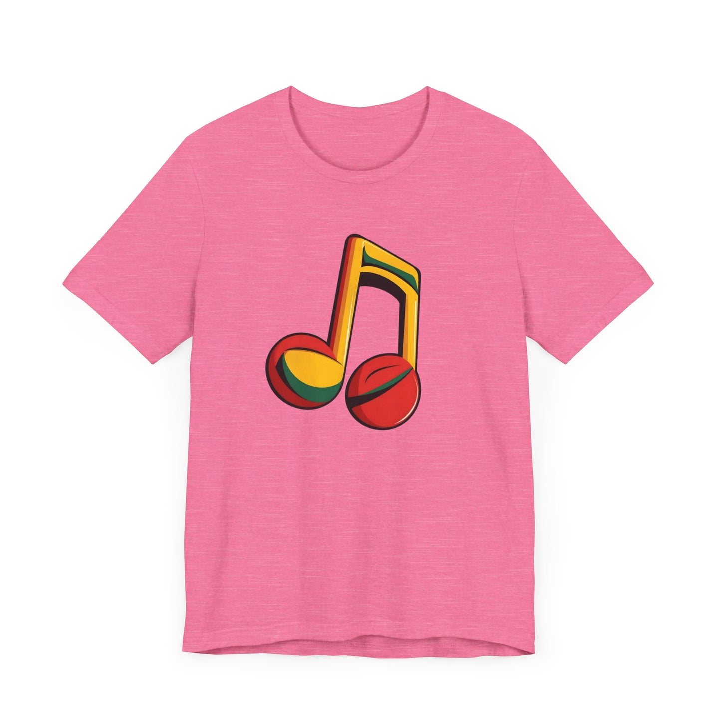 Colorful Music Note T-Shirt