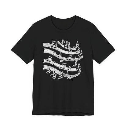 Music Notes Wave T-Shirt