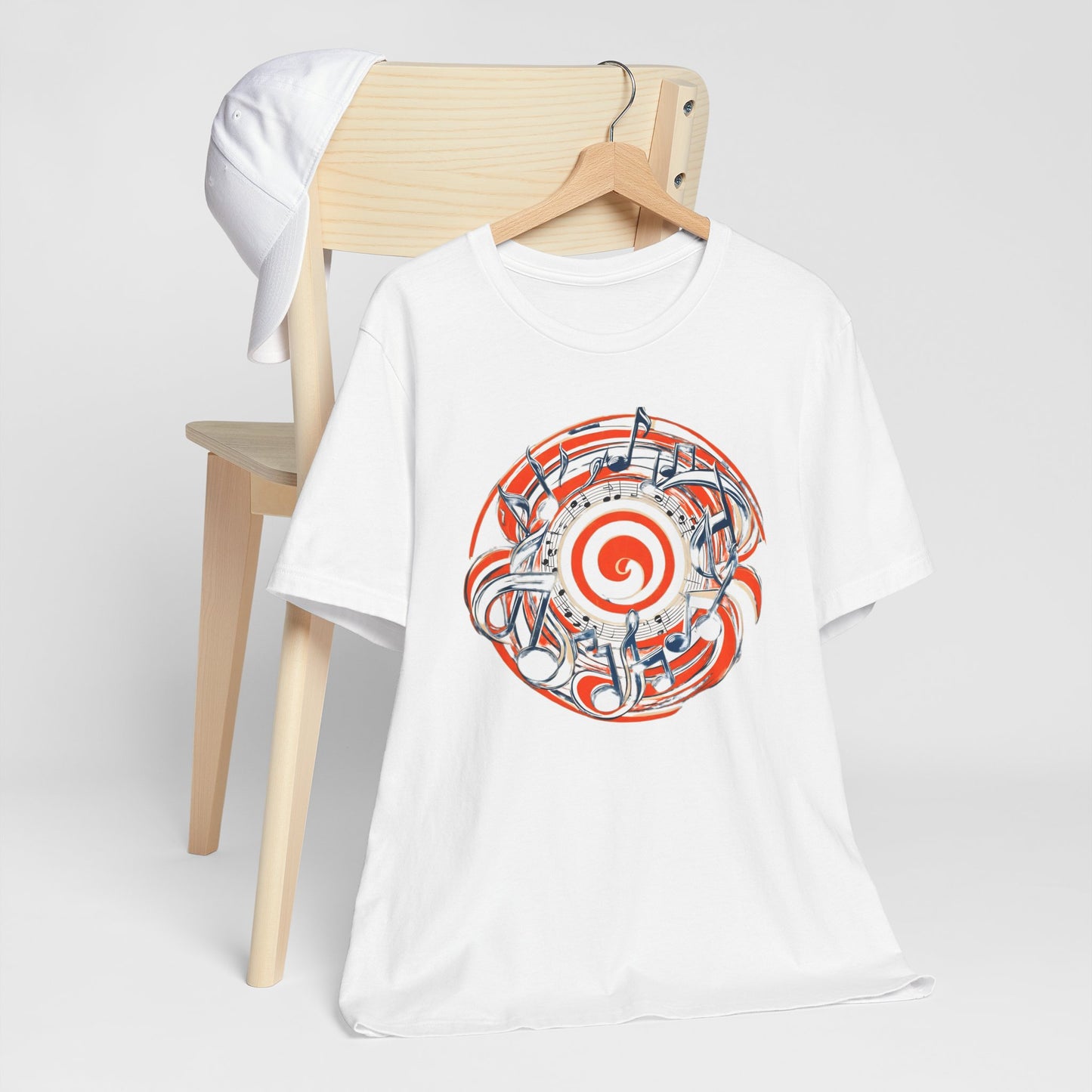 Round Music Note T-Shirt