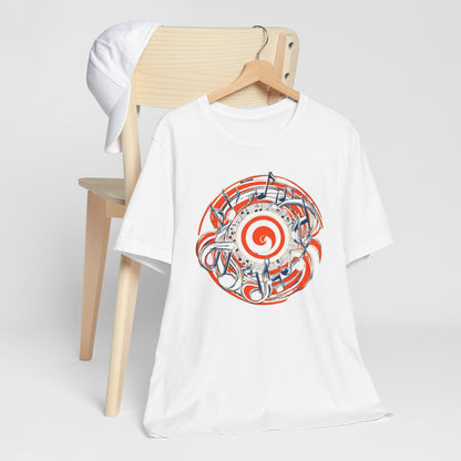 Round Music Note T-Shirt