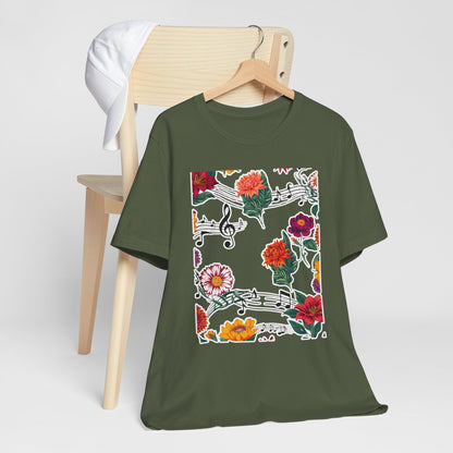 Flower and Music II T-Shirt