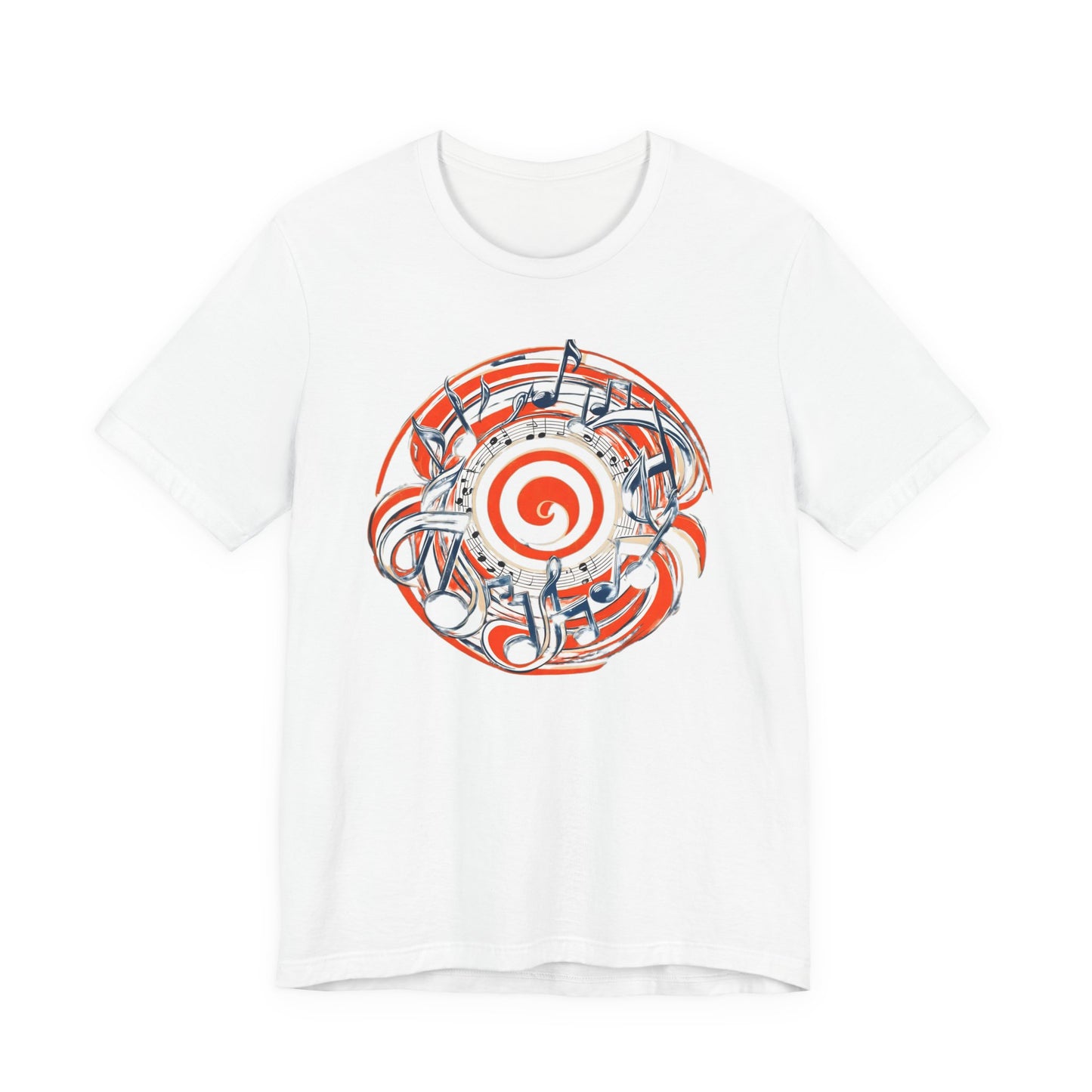 Round Music Note T-Shirt