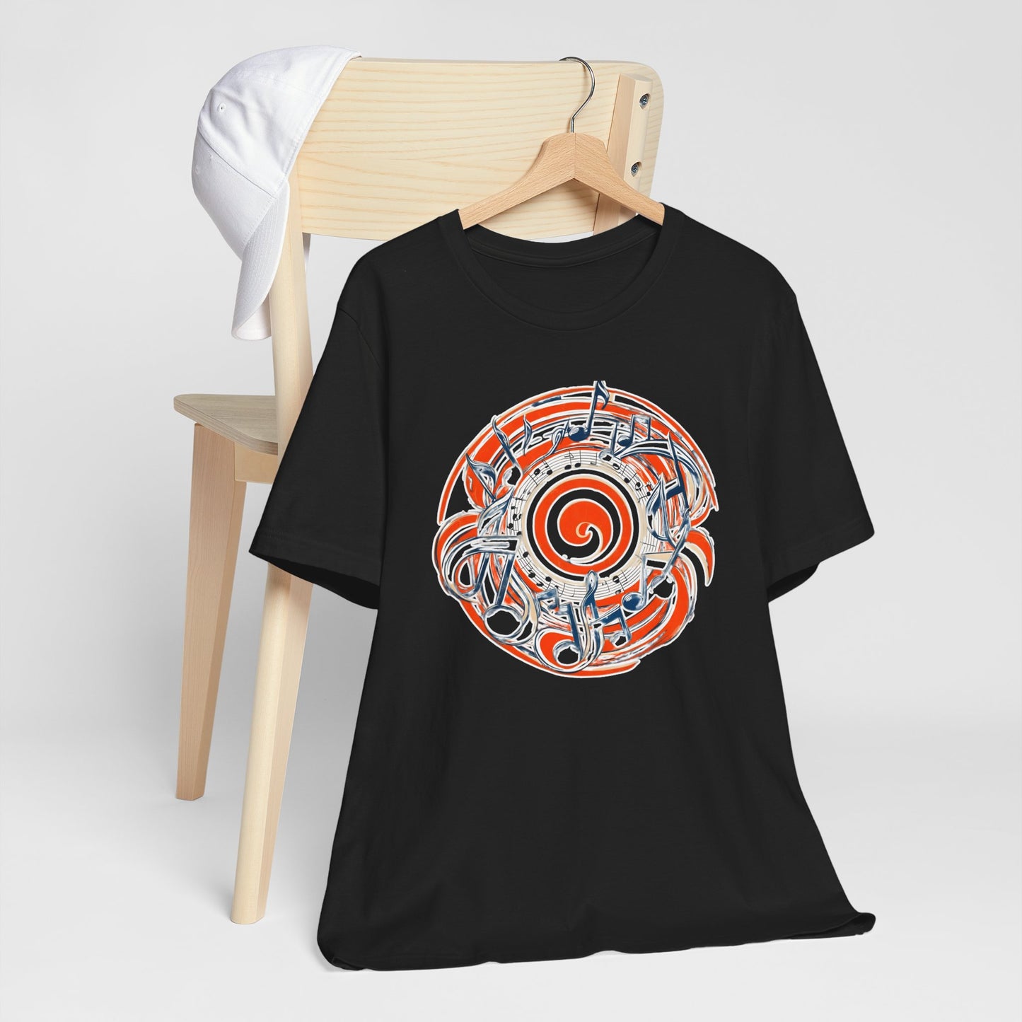 Round Music Note T-Shirt