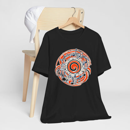 Round Music Note T-Shirt