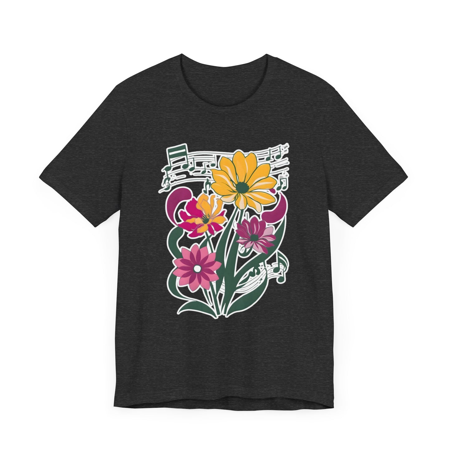 Flower and Music X T-Shirt