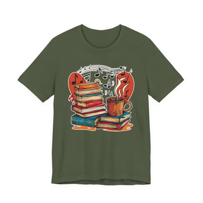 Book, Coffee and Music VIII T-Shirt