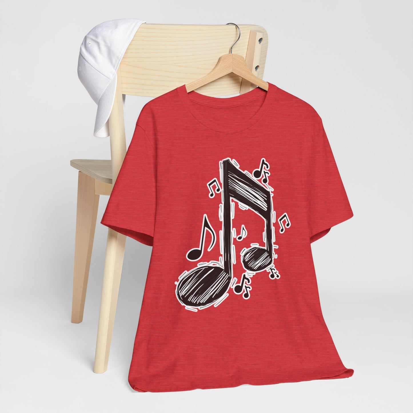 Slanted Beamed Eight Note T-Shirt