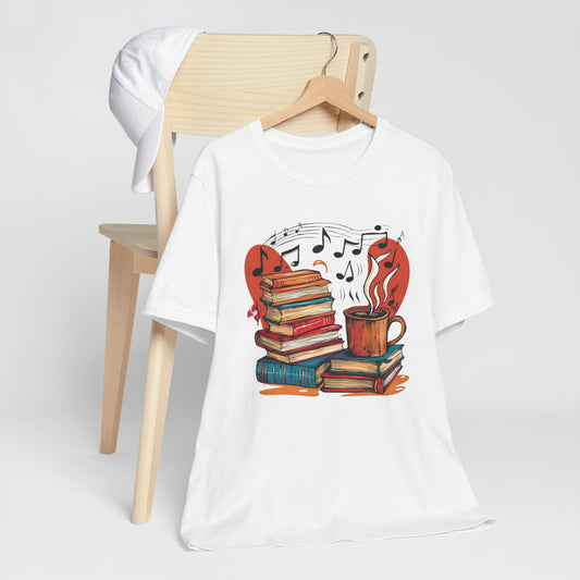Book, Coffee and Music VIII T-Shirt