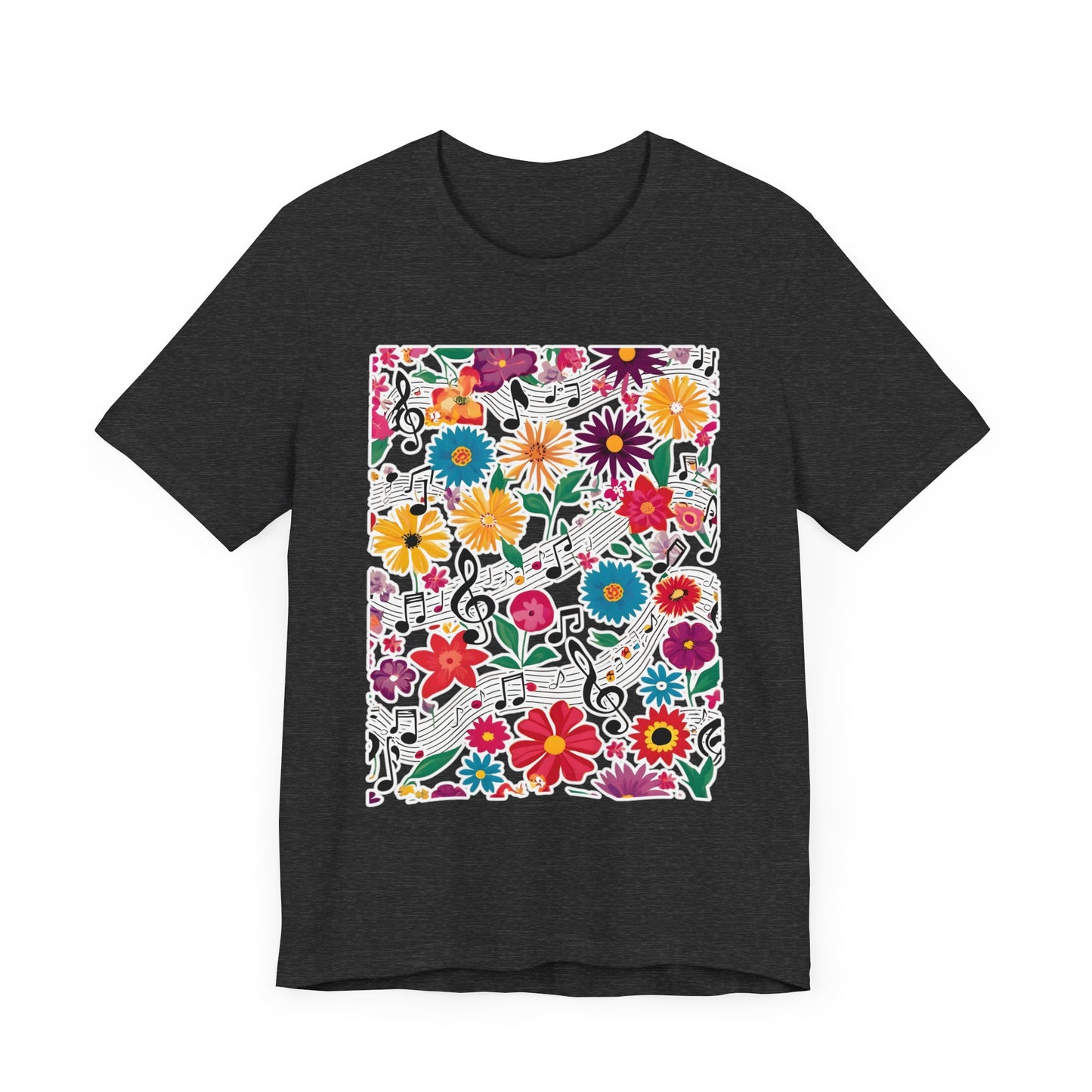 Flower and Music VI T-Shirt