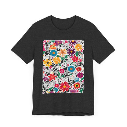 Flower and Music VI T-Shirt