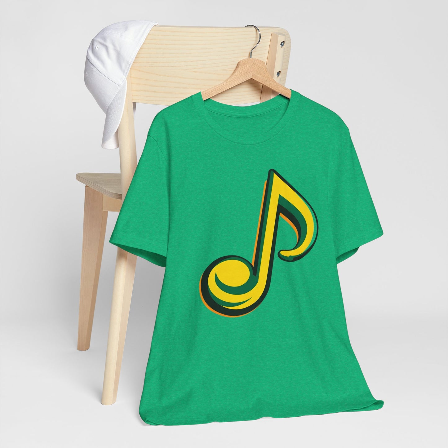 Golden Music Note T-Shirt