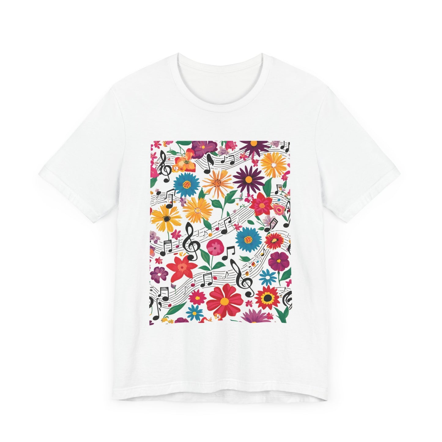 Flower and Music VI T-Shirt