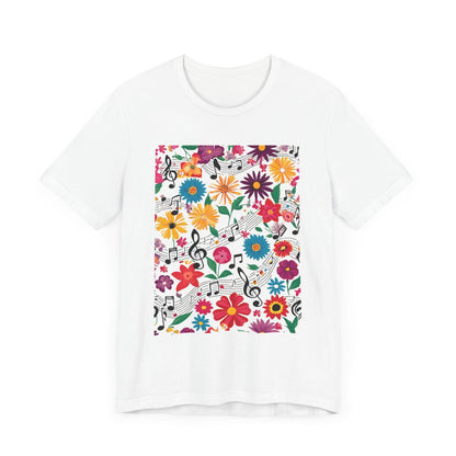 Flower and Music VI T-Shirt