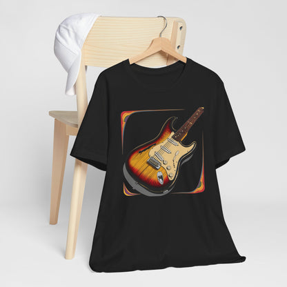 Brown Guitar T-Shirt