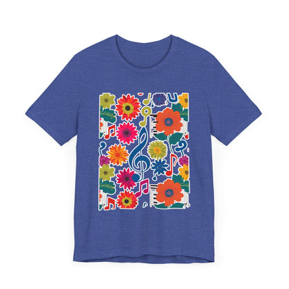 Flower and Music VII T-Shirt