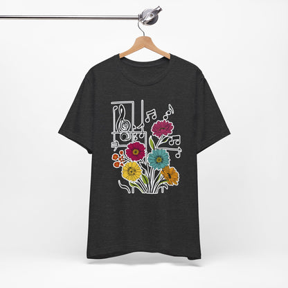 Flower and Music VIII T-Shirt