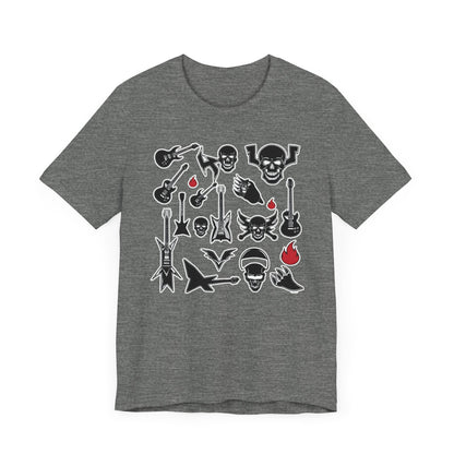 Instruments Over Skulls T-Shirt
