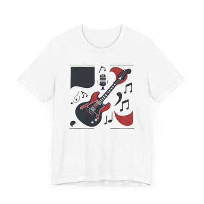 Black & Red Guitar T-Shirt