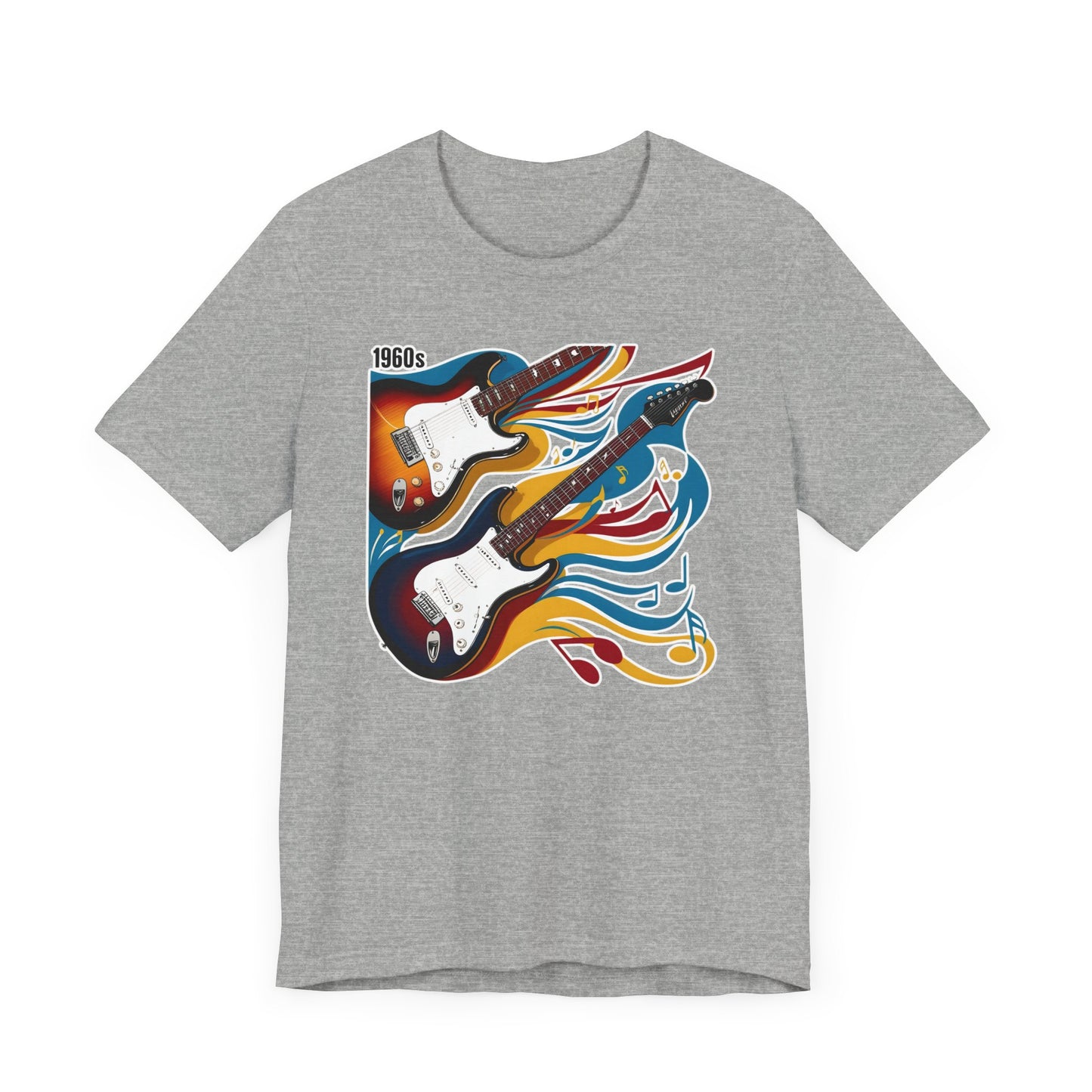 Two Colorful Guitars T-Shirt