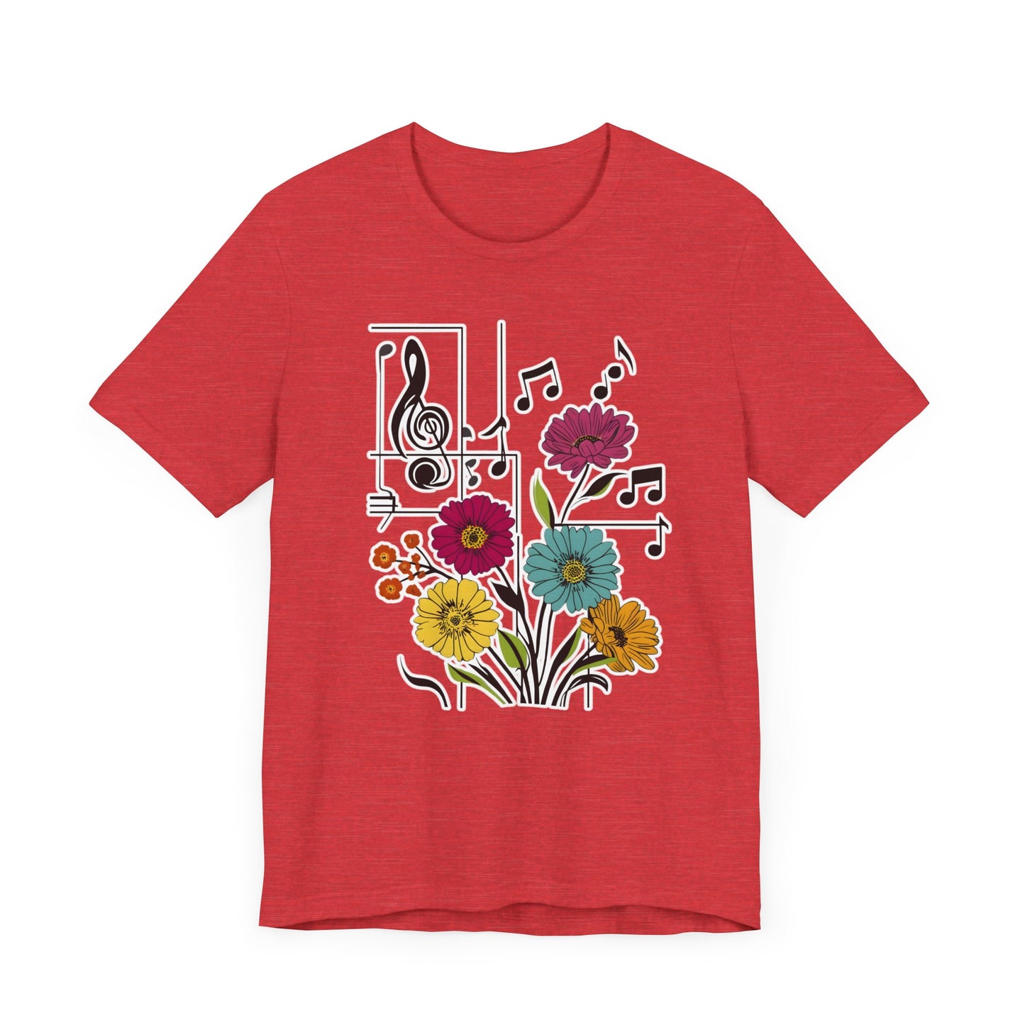 Flower and Music VIII T-Shirt