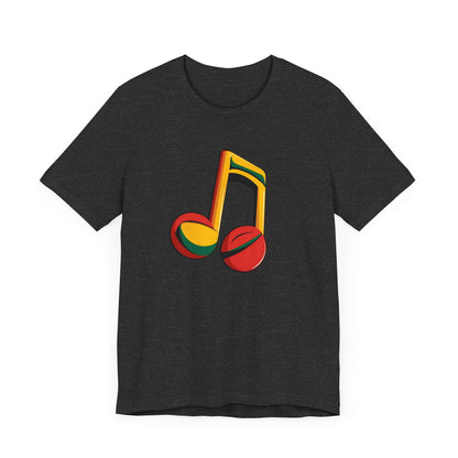 Colorful Music Note T-Shirt