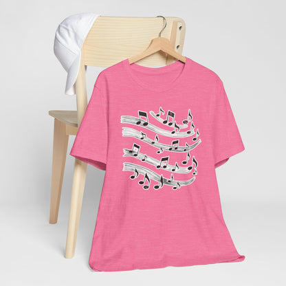 Music Notes Wave T-Shirt