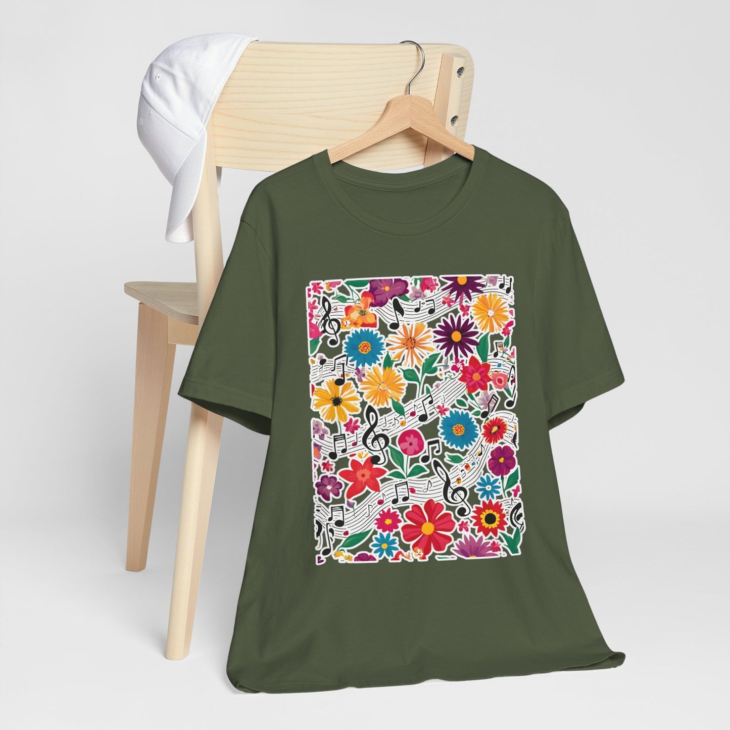 Flower and Music VI T-Shirt