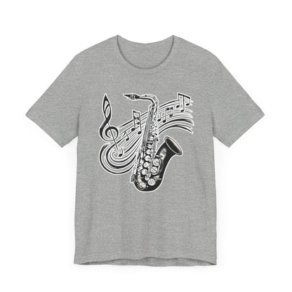 Note Saxophone T-Shirt