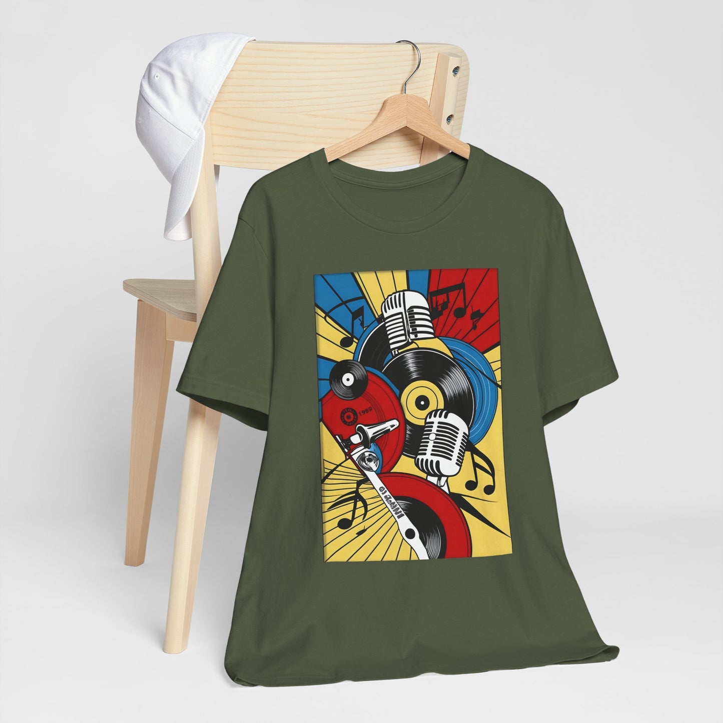 Vinyl & Note T-Shirt