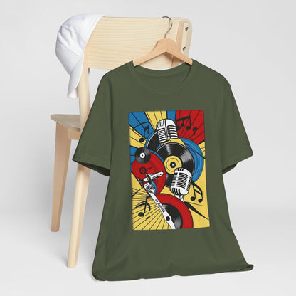 Vinyl & Note T-Shirt