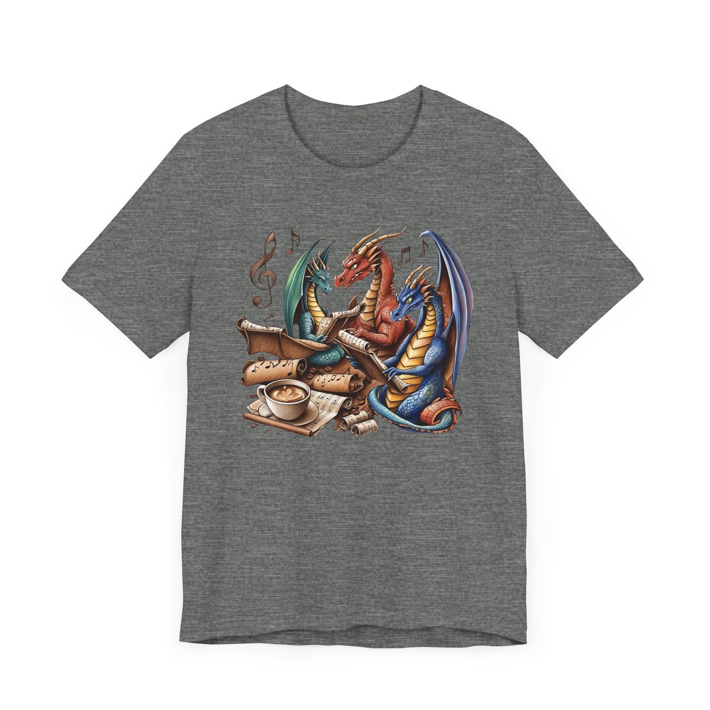 Music and Dragon T-Shirt