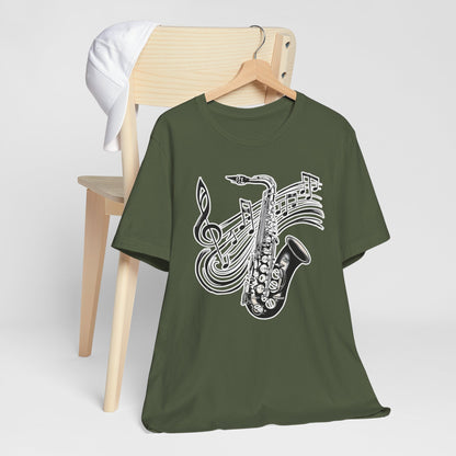 Note Saxophone T-Shirt