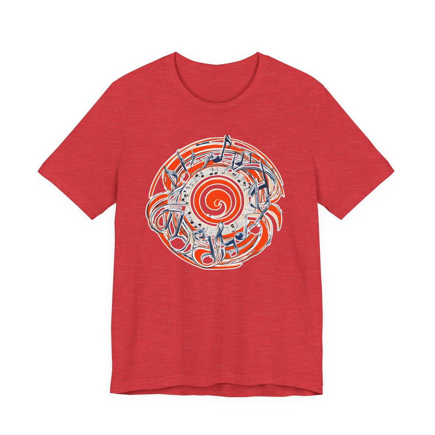 Round Music Note T-Shirt