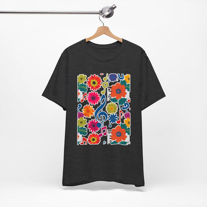 Flower and Music VII T-Shirt